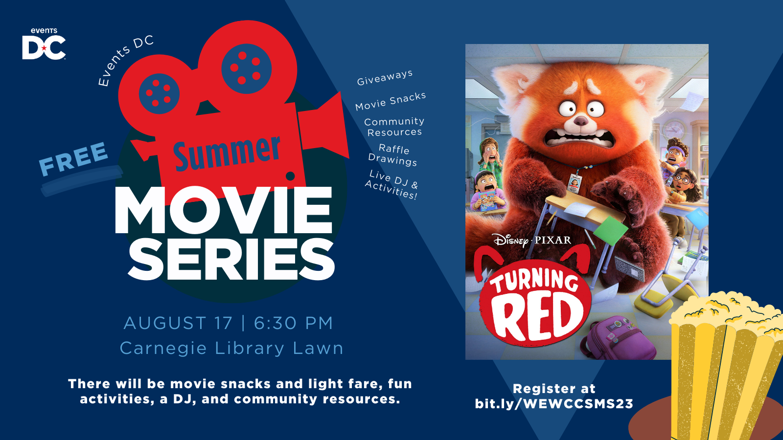 Summer Movies Series Carnegie Library Events DC