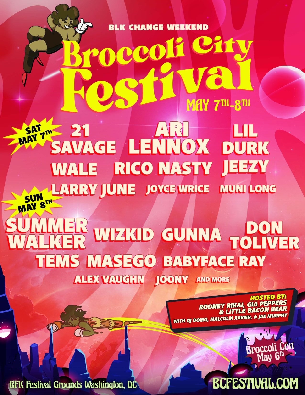 Broccoli City Festival Events DC