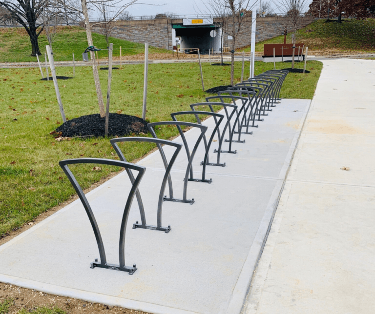 Photo of bike racks
