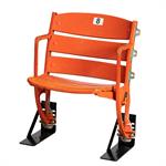 Single wood seat