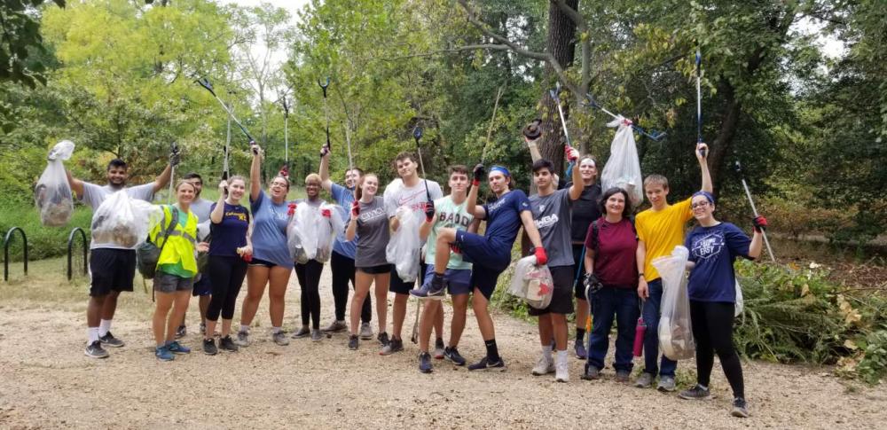 Group photo of volunteers