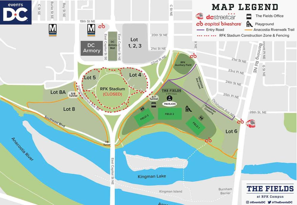 Planning for Stadium Transportation and Parking - Near Southeast Washington  DC Redevelopment/Revitalization