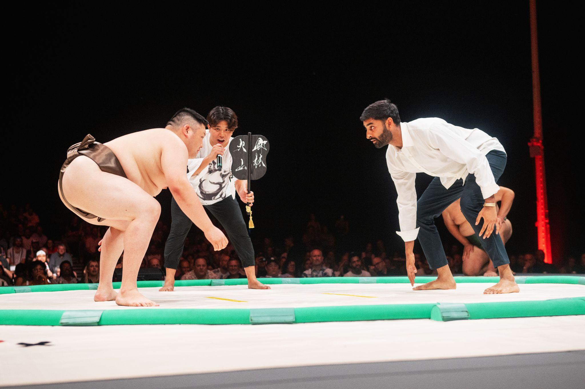 SUMO + SUSHI 2024 NYC Get In The Ring | Photo taken by Aubrie Legault