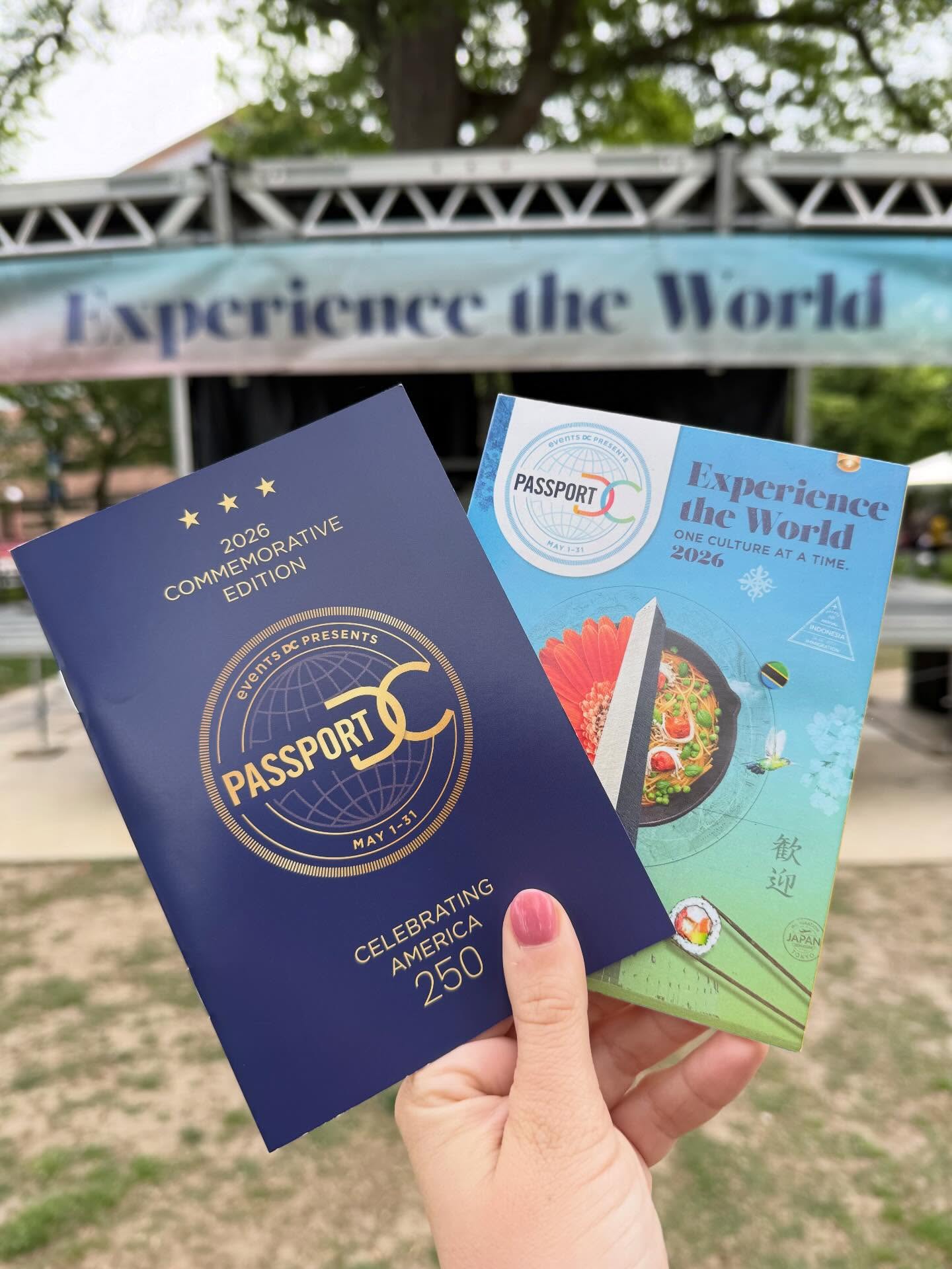 Passport? ✅ Let’s go around the world!  

Around the World Embassy Tour is officially here 

Over 60 embassies in Washington, DC are open to the public today, Saturday May 2, from 9:30 AM - 5:00 PM. Make sure to get this year’s commemorative passport, fea