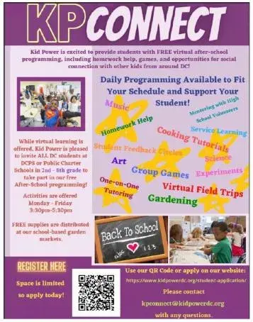 Kid Power Expands Free Programming for All DC Public and Charter Schools