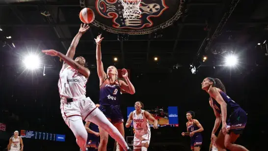 WNBA basketball game