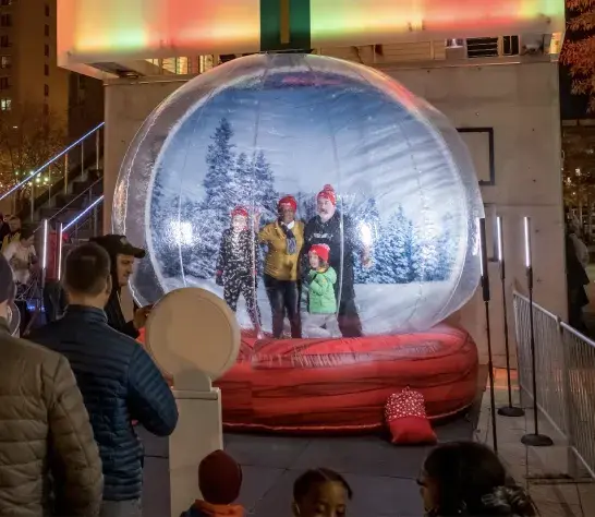 Snowglobe Photo Opp