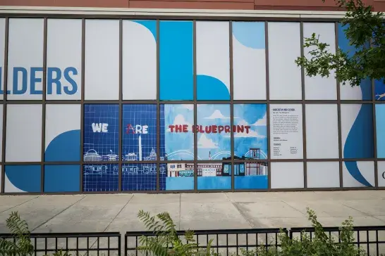Student-Created Mural Installed at CareFirst Arena
