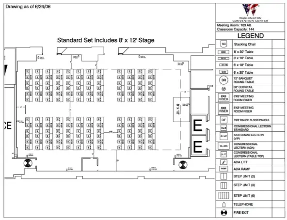 Room 103 Floor Plan