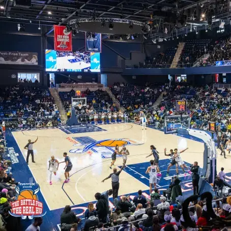 Howard vs. Hampton Basketball Court