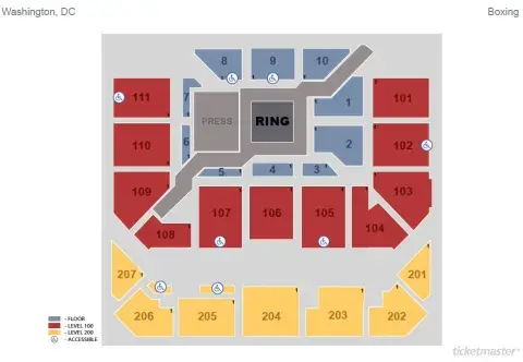 boxing floor plan