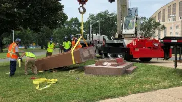 George Preston Marshall Memorial Statue Removal