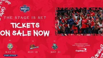 Mystics tickets on sale now