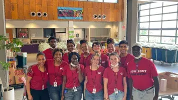 Events DC's STRIVE interns at Martha's Table