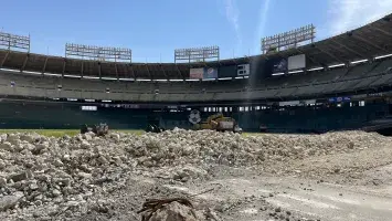 RFK Memorial Stadium Selective Demolition Process
