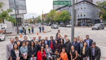 Allen Y. Lew Place Street Renaming Ceremony