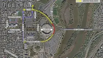 RFK Traffic Changes