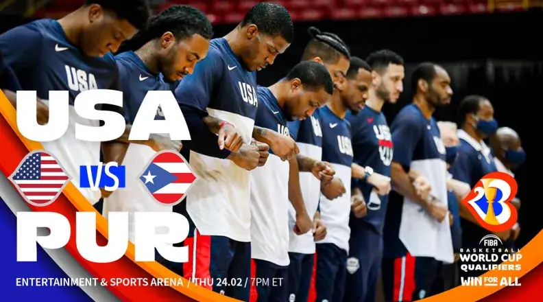 USA Basketball vs. Puerto Rico
