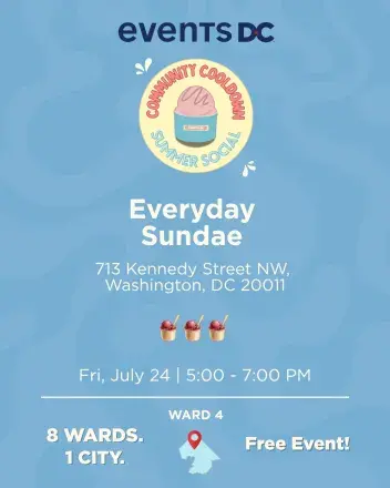 Ward 4 Community Cooldown graphic.