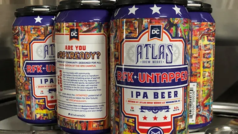 RFK Untapped Beer Design by Maggie O'Neill