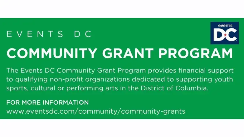 EVENTS DC COMMUNITY GRANT PROGRAM