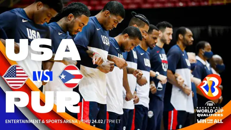 USA Basketball vs. Puerto Rico